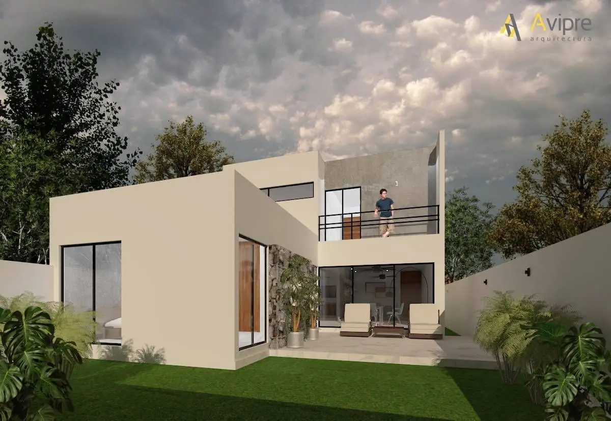Moderna en Zona Campestre con Recámara en Planta Baja - en Pre Venta Dzityá — foto 2