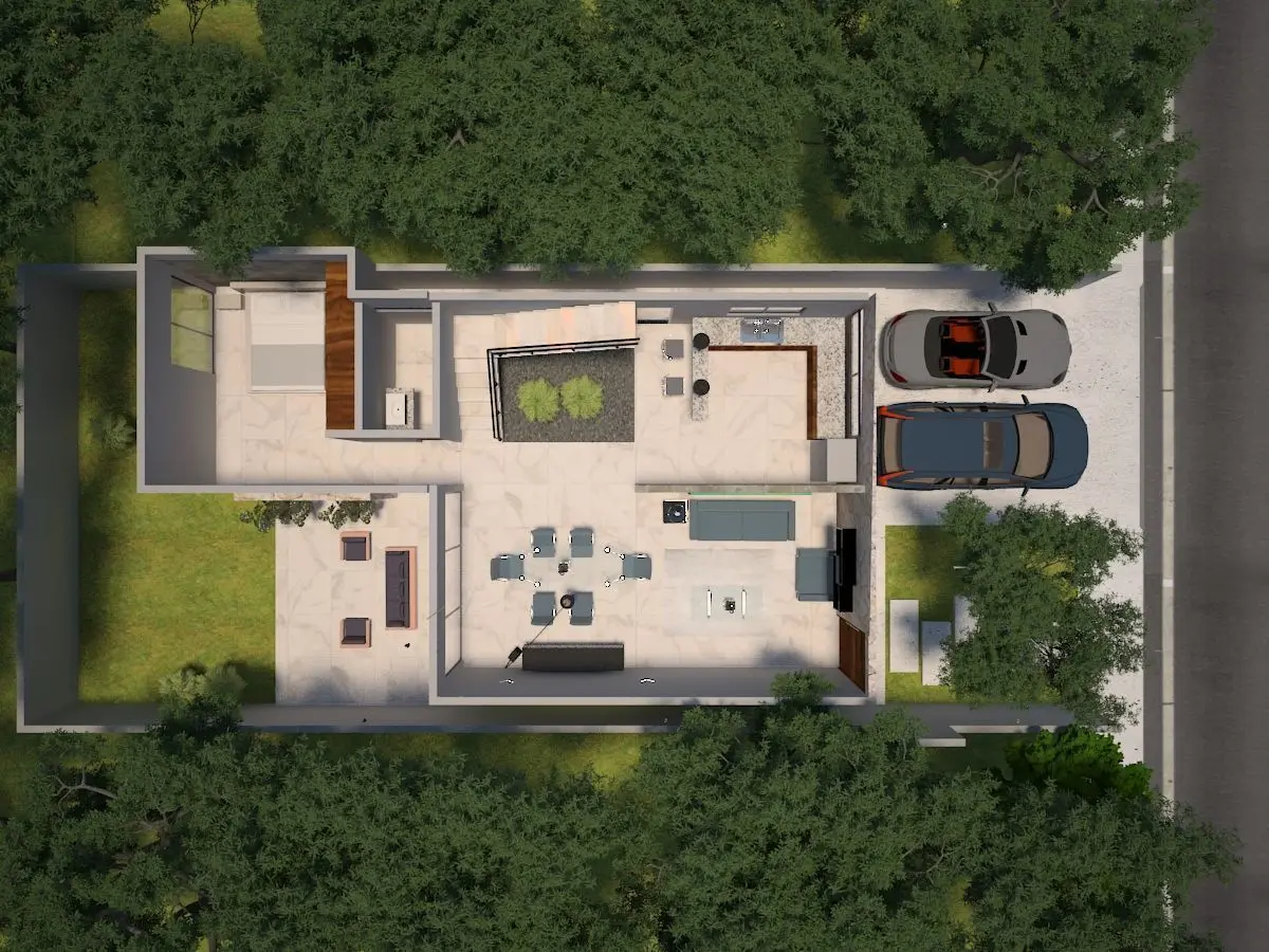 Moderna en Zona Campestre con Recámara en Planta Baja - en Pre Venta Dzityá — foto 3