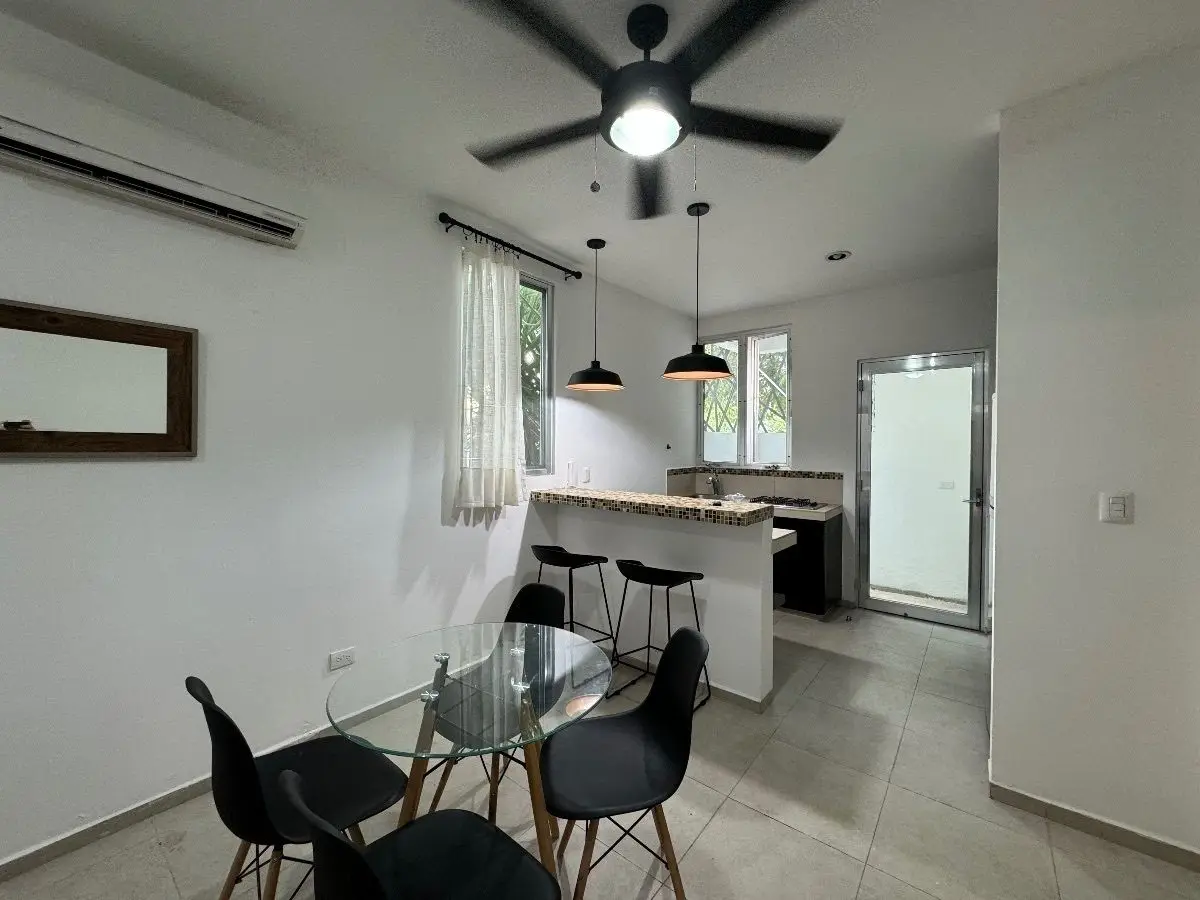 Departamento Amueblado de 2 Recámaras en Renta en la Colonia Maya, — foto 2