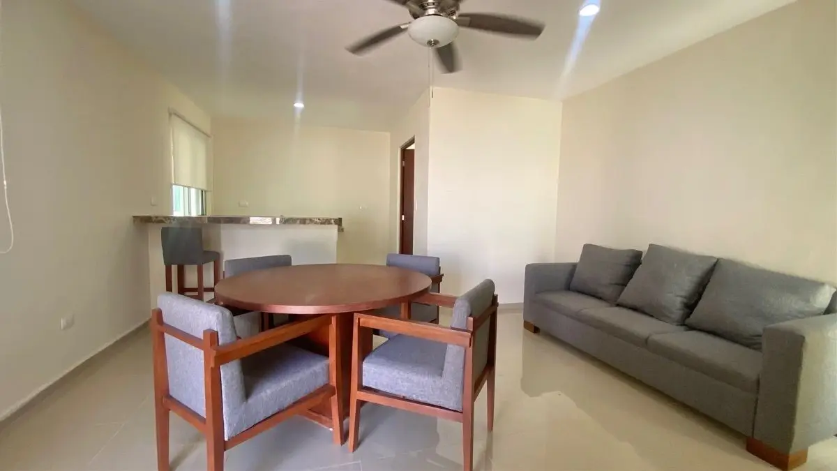 Departamento Amueblado 1 Recámara en Temozón Norte — foto 3