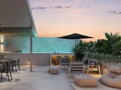 Departamento en Montebello en Pre Venta, 1 Recámara y Amenidades — foto 2