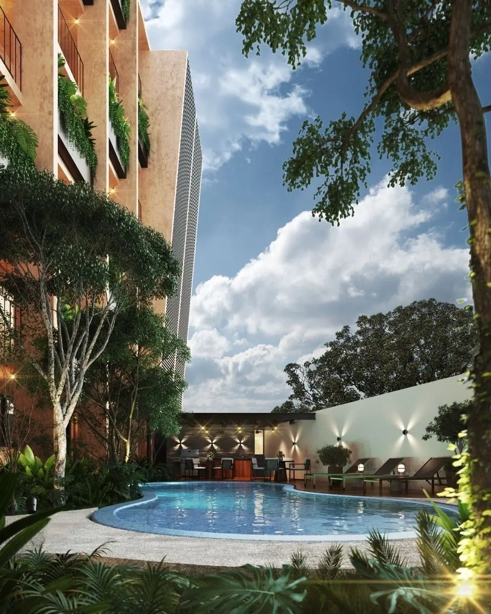 Condo con Lock Off en Pre Venta en Monterreal, al Norte de Mérida — foto 9