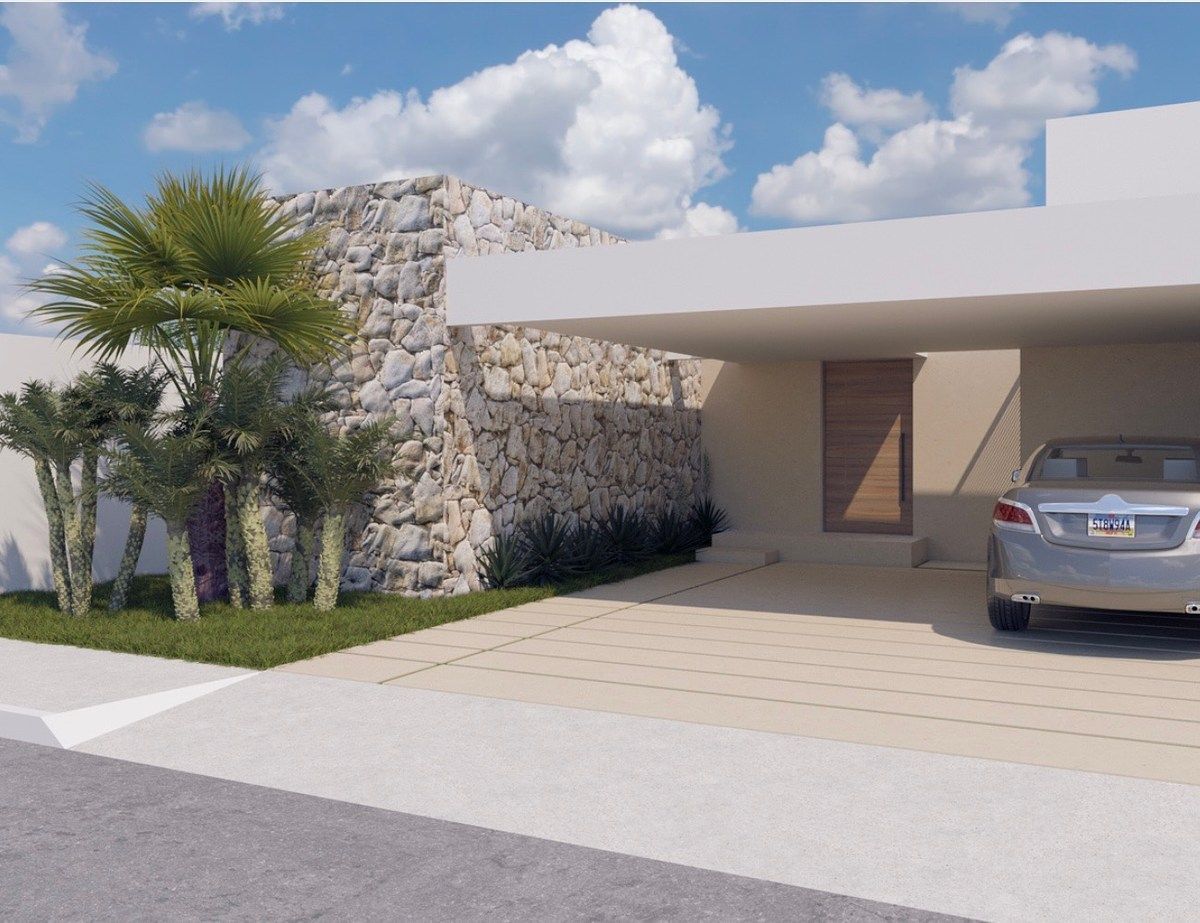 Casa de 1 Planta, 3 Recámaras y Alberca en Privada con Amenities en Cholul — foto 2