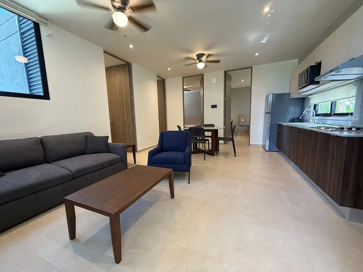 Departamento Amueblado de 2 Recámaras en Renta, al Norte de Mérida — foto 3
