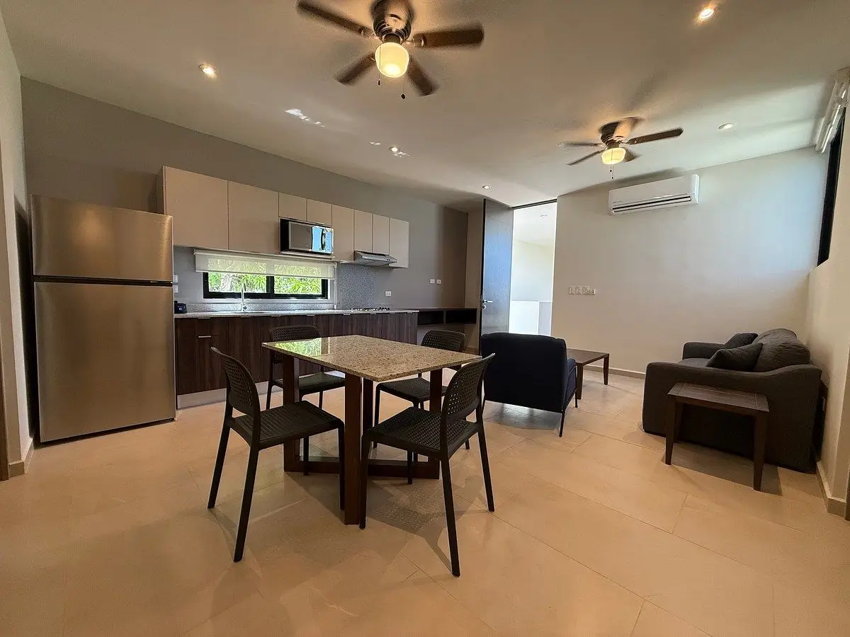 Departamento Amueblado de 2 Recámaras en Renta, al Norte de Mérida — foto 4