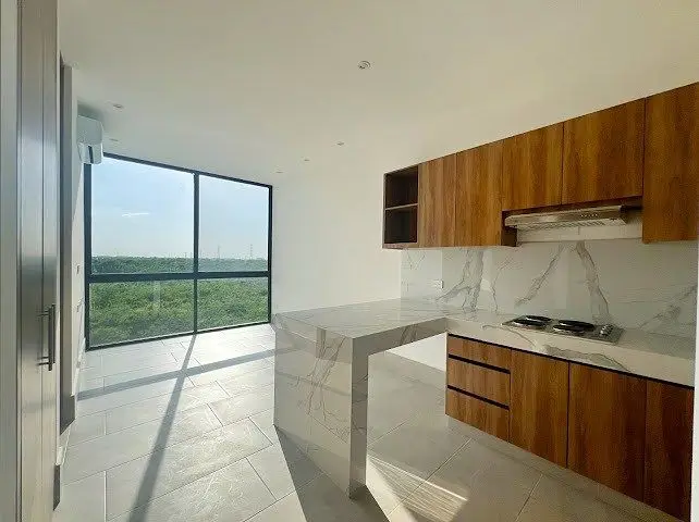 Departamento Sin Muebles en Renta, en Temozón Norte - 1 Recámara