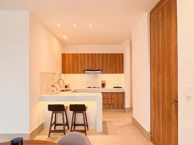 Departamento Semi-Amueblado en Temozón Norte, en Renta — foto 3