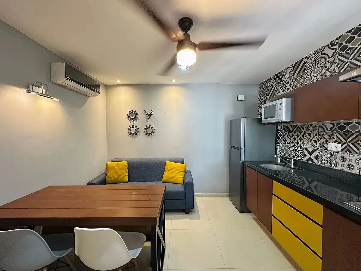 Departamento Amueblado 1 Recámara en Montecarlo, Mérida — foto 2