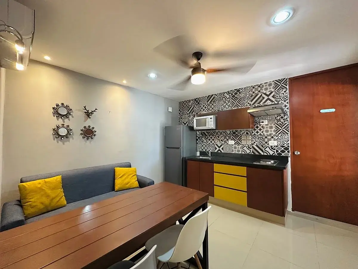 Departamento Amueblado 1 Recámara en Montecarlo, Mérida — foto 5