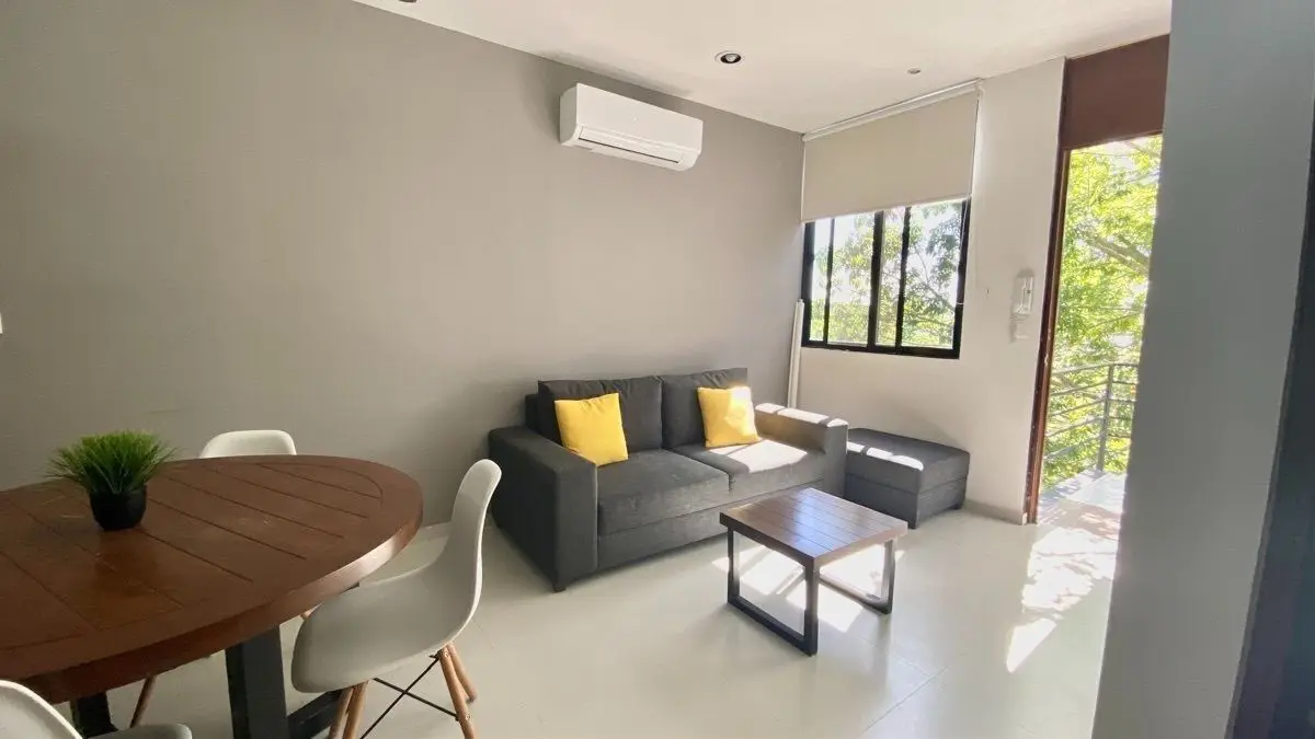 Departamento en Renta en Temozón Norte, 2 Recámaras Amueblado — foto 3