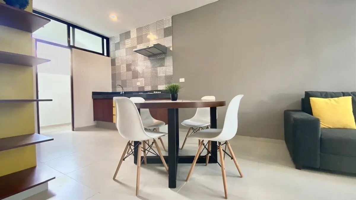 Departamento en Renta en Temozón Norte, 2 Recámaras Amueblado — foto 4