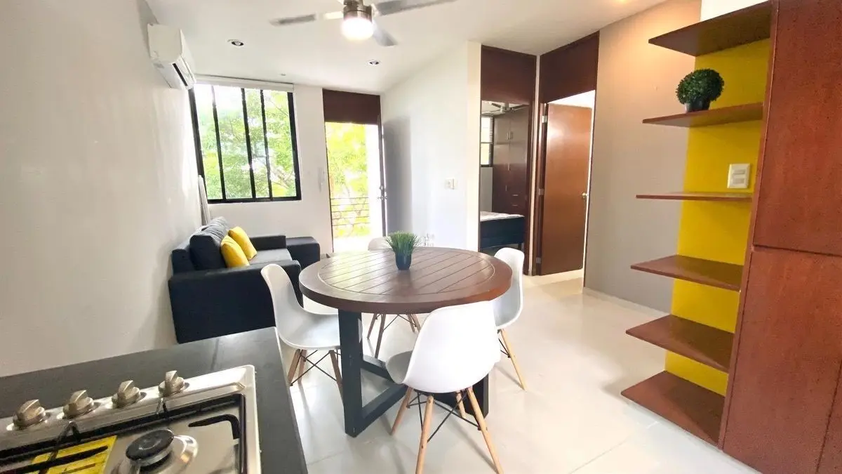 Departamento en Renta en Temozón Norte, 2 Recámaras Amueblado — foto 5
