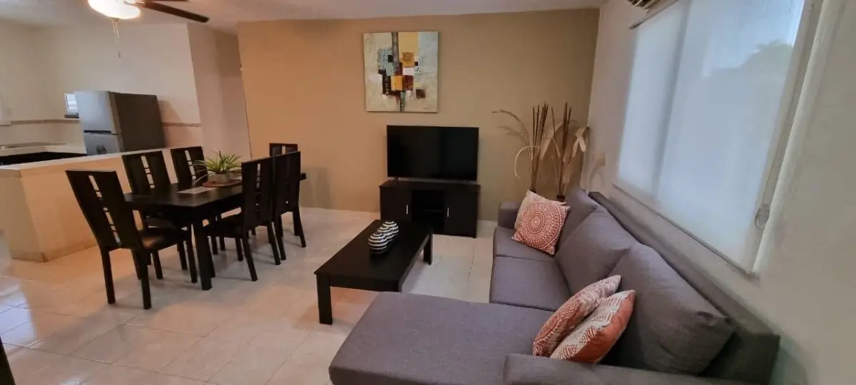 Departamento Amueblado en Renta en Col. México Oriente