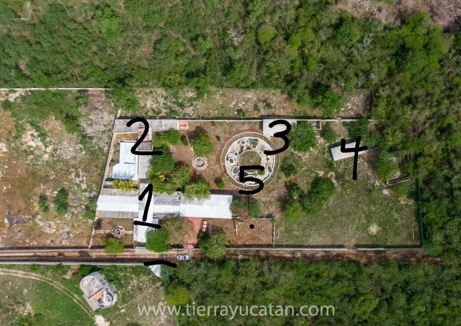 La Haciendita: Retiro Campestre Privado a Solo 12 Km de Mérida, Terreno Ampio con Cenote Oculto y Establos para Caballos — foto 3