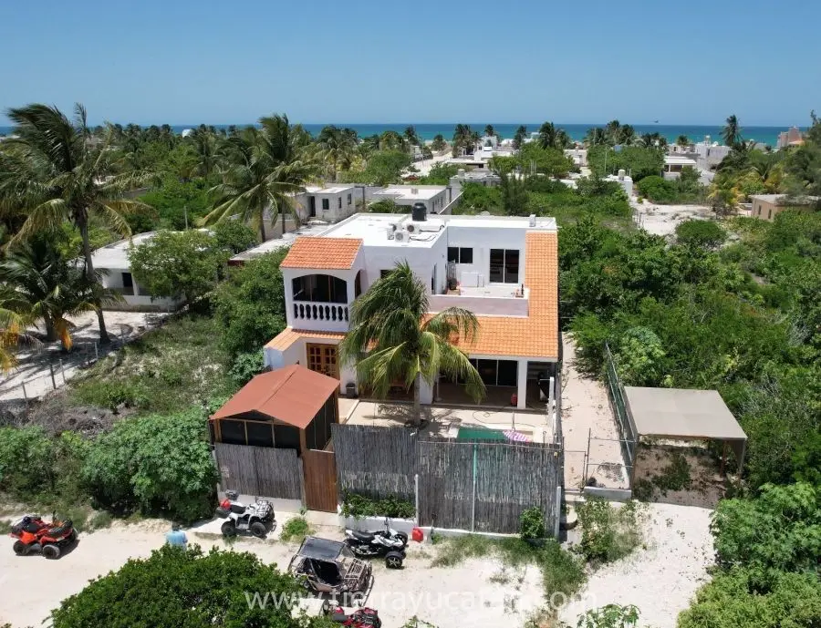 Hermosa y Perfecta Casa de Playa en Chuburná, a Solo 4 Cuadras del Perfecto Mar Esmeralda — foto 2