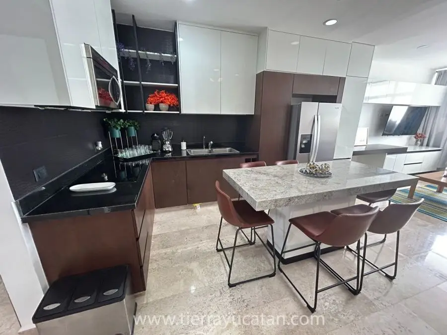 Apartamento Penthouse Amueblado en Azana Condominio Temozón, Llave en Mano, Completamente Nuevo — foto 4