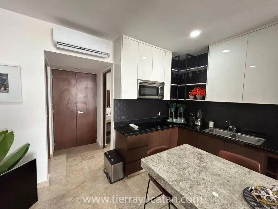 Apartamento Penthouse Amueblado en Azana Condominio Temozón, Llave en Mano, Completamente Nuevo — foto 5