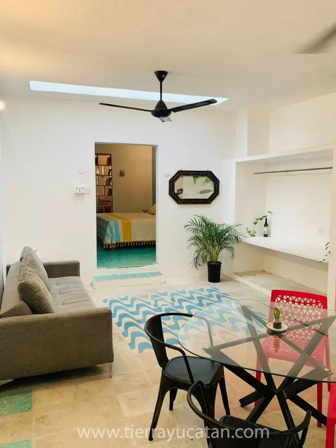 Se Renta Casita para Dos Personas Concepto de Espacios Abiertos, 1 Recamara Totalmente Amoblada con Aire Acondicionado. — foto 8