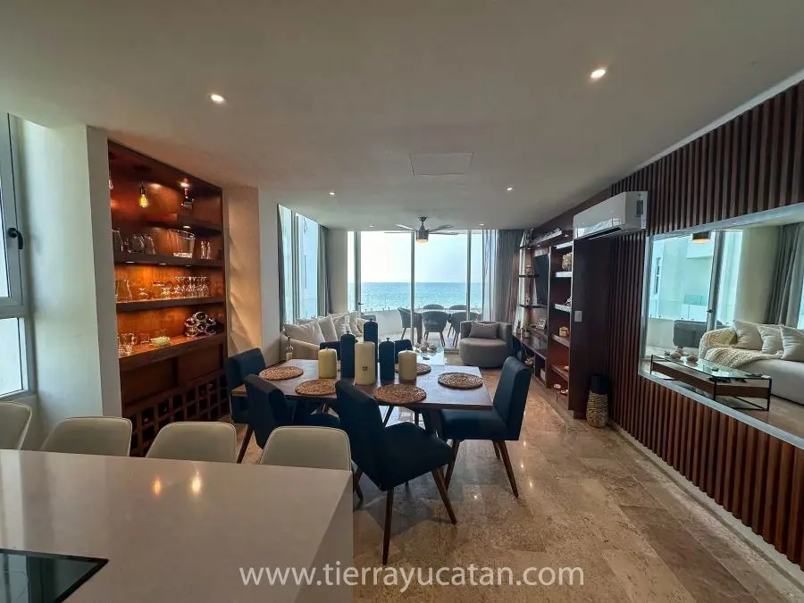 Departamento de Lujo con Increibles Vistas en la Playa de Telchac, Llave en Mano — foto 3