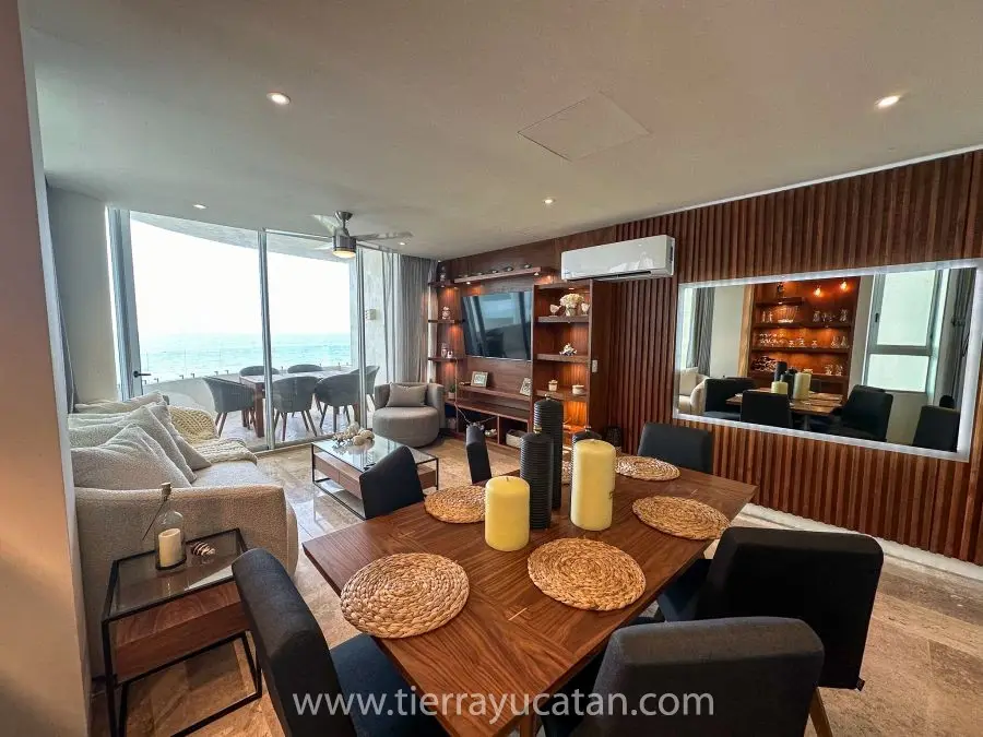 Departamento de Lujo con Increibles Vistas en la Playa de Telchac, Llave en Mano — foto 6
