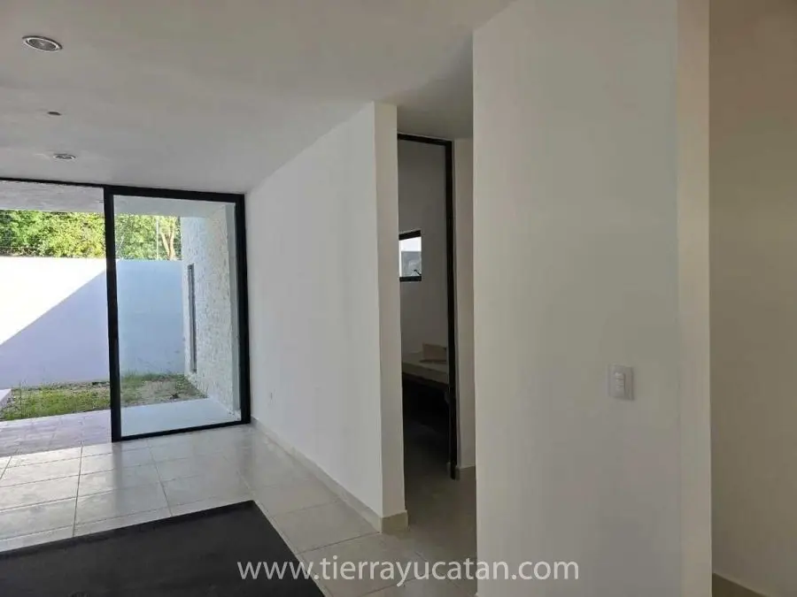 Casa Moderna Temozon Camino a Progreso 3 Habitaciones en Privada Residencial — foto 11