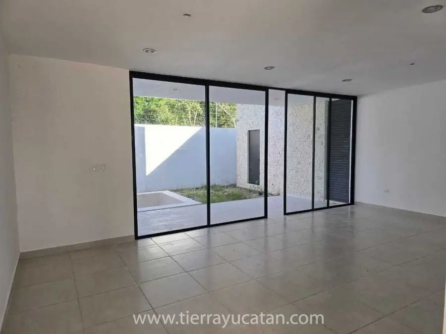Casa Moderna Temozon Camino a Progreso 3 Habitaciones en Privada Residencial — foto 4