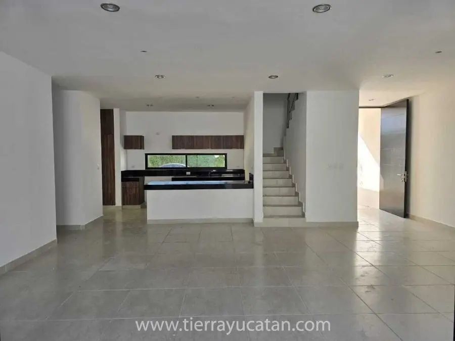 Casa Moderna Temozon Camino a Progreso 3 Habitaciones en Privada Residencial — foto 6