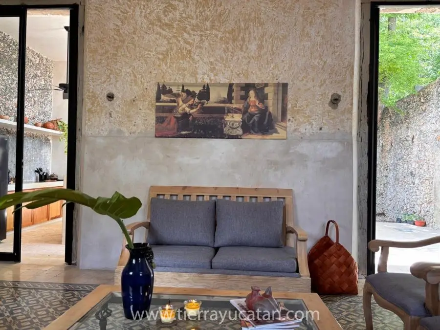 Renta Casa Tama: un Santuario Artístico y Colonial en el Corazón de Mérida. — foto 2