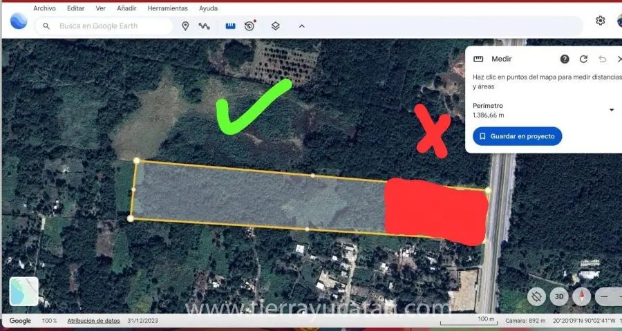 Terreno de 4.8 Hectareas Frente a Carretera Merida a Campeche — foto 6