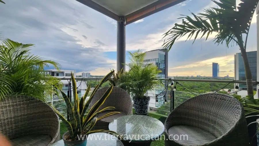 Departamento de Lujo con Espectacular Vista Torre Onze, Excelente Ubicacion – Norte de Mérida — foto 2