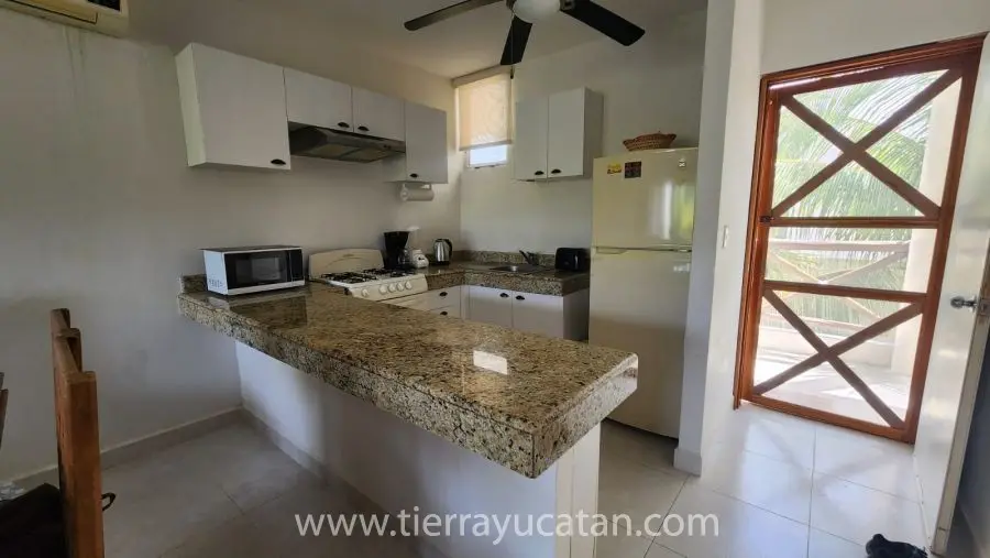 Condominio Chicxulub a 1 Cuadra de la Playa 2 Habitaciones Comunidad Costera con Todos los Servicios para Disfrutar! — foto 4