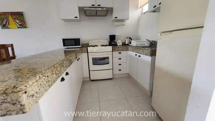 Condominio Chicxulub a 1 Cuadra de la Playa 2 Habitaciones Comunidad Costera con Todos los Servicios para Disfrutar! — foto 5