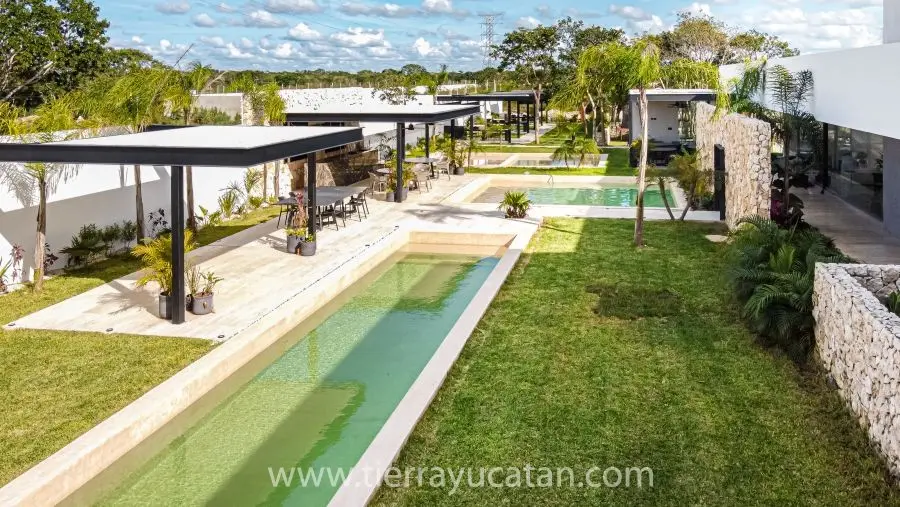 El Origen: Gran Diseño en Exclusiva Privada con Casa Club, a 15 Minutos de la Playa y a 10minutos de Mérida — foto 4