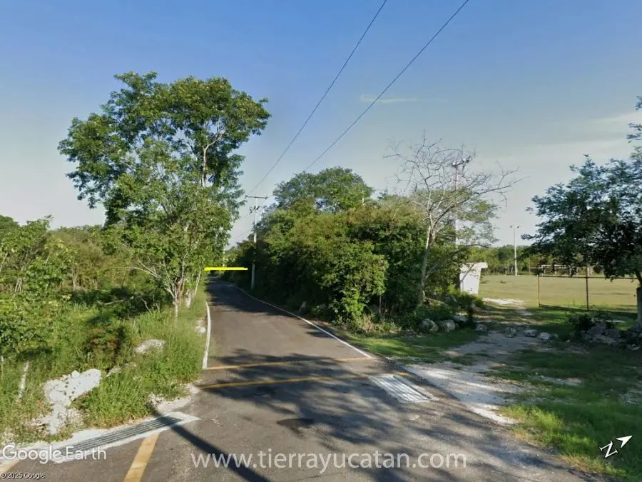 Terreno Xcunyá, para Desarrollo Habitacional, Casa de Campo o Inversión 3,322.23 M² — foto 3