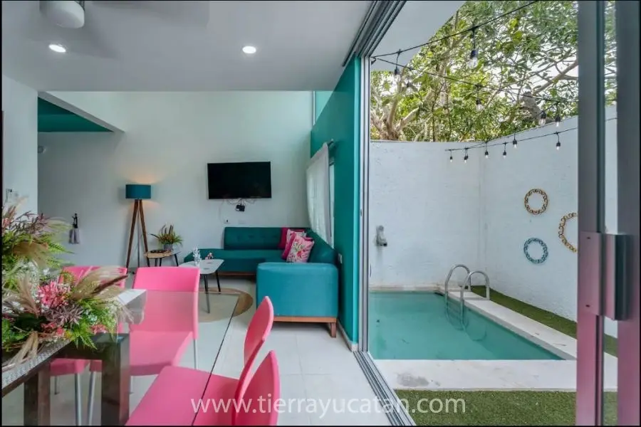 Villa en Chicxulub Puerto un Rincon Turquesa, a una Esquina del Mar 3 Habitaciones — foto 5