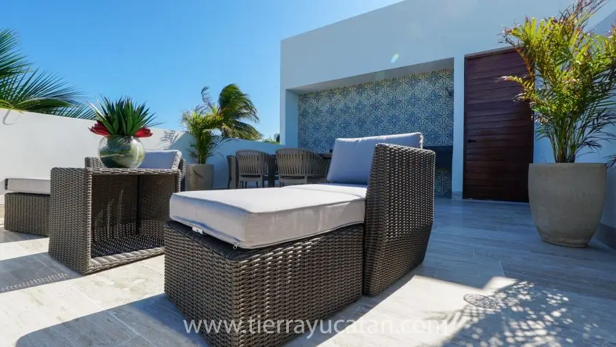 Casa de Tres Niveles Frente a Mar en Telchac, 4 Habitaciones, Acabados de Lujo y Marmol — foto 4