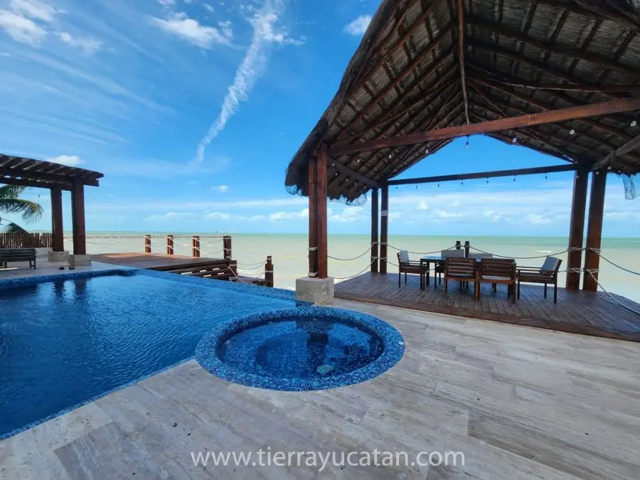 Frente al Mar Pent-House con Vista Espectacular de Gran Lujo y Confort en Chicxulub Puerto Yucatán — foto 4