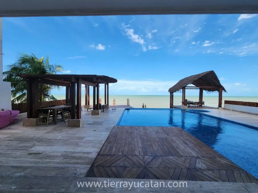 Frente al Mar Pent-House con Vista Espectacular de Gran Lujo y Confort en Chicxulub Puerto Yucatán — foto 7