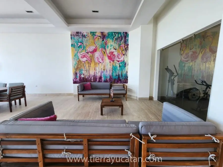 Frente al Mar Pent-House con Vista Espectacular de Gran Lujo y Confort en Chicxulub Puerto Yucatán — foto 8