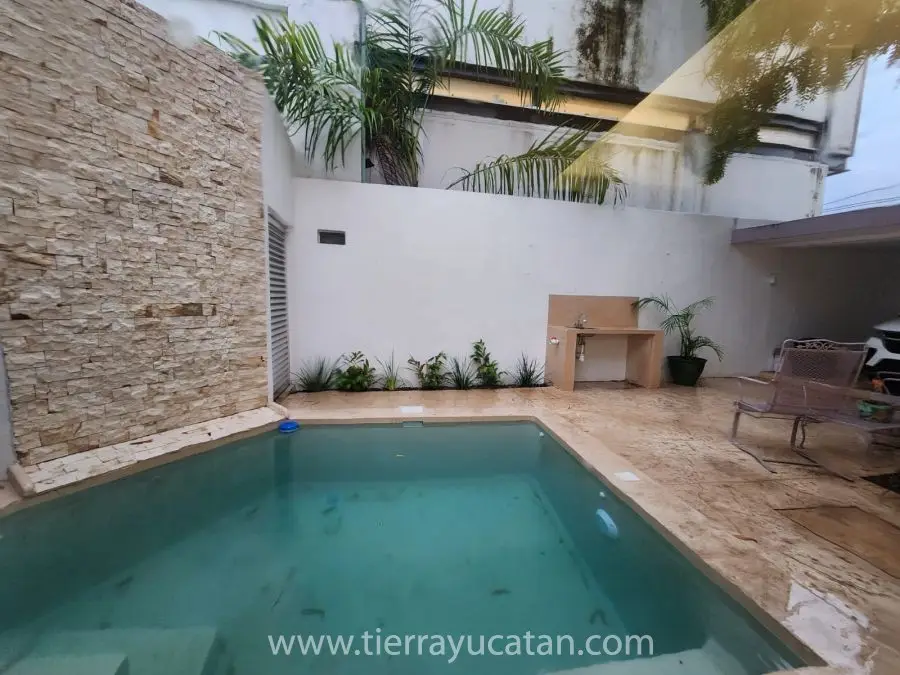 En Itzimná Renta Lindo Departamento Amueblado en Planta Baja, 2 Habitaciones con Alberca — foto 3