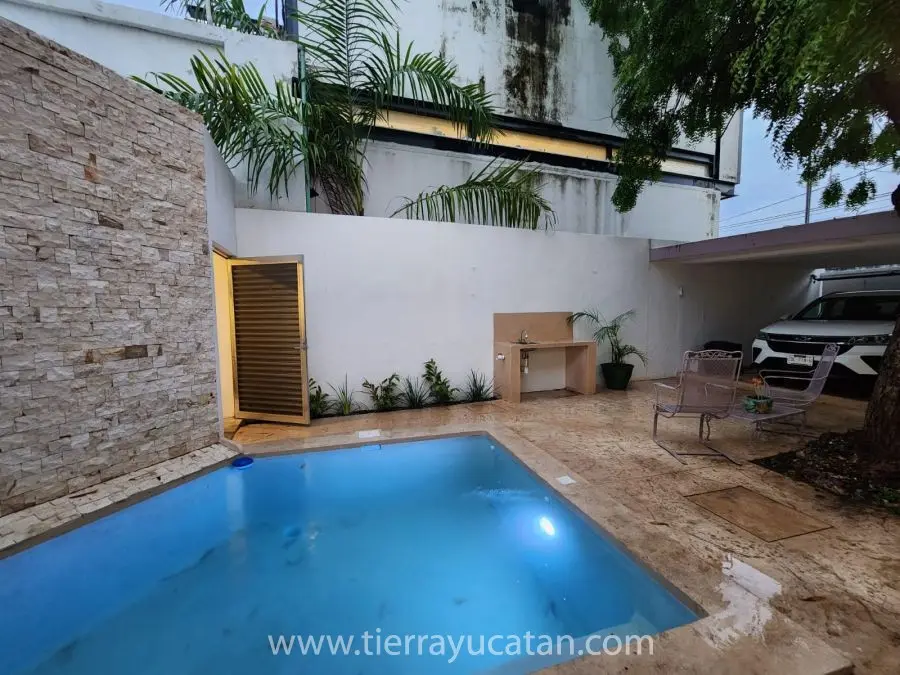 En Itzimná Renta Lindo Departamento Amueblado en Planta Baja, 2 Habitaciones con Alberca — foto 4