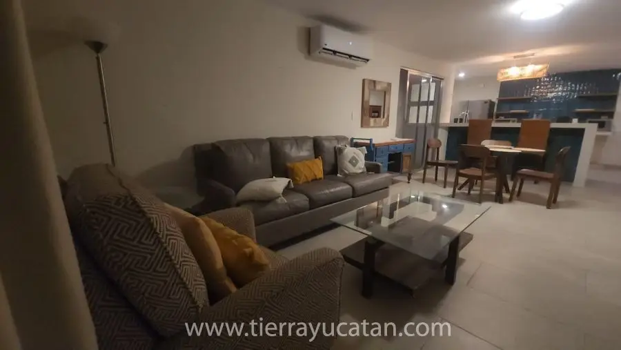 En Itzimná Renta Lindo Departamento Amueblado en Planta Baja, 2 Habitaciones con Alberca — foto 10