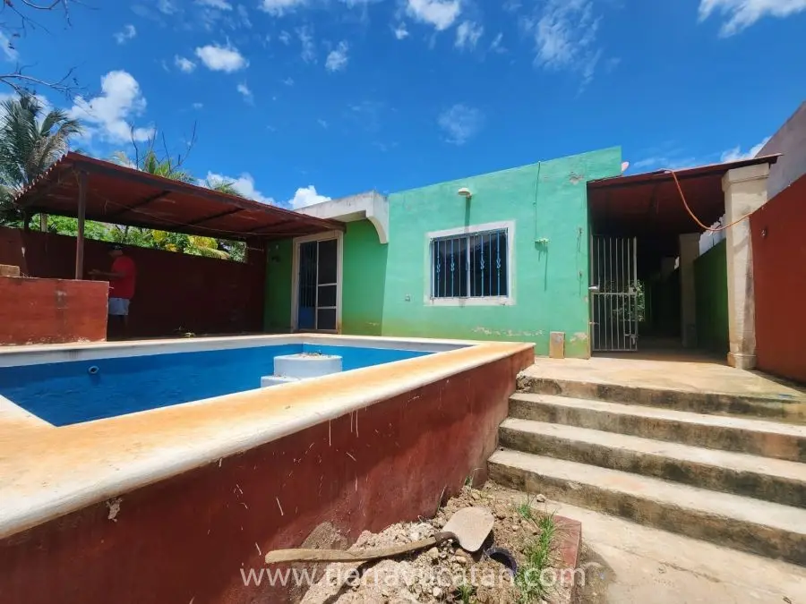 Descubre la Casa de Campo con Alberca y Amplio Terreno para Huerto Familiar en Izamal, Yucatán — foto 2