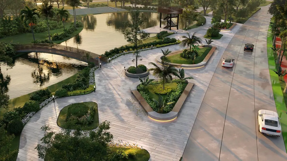 Terreno en venta en dentro de privada Paseo Peninsula al norte de Mérida