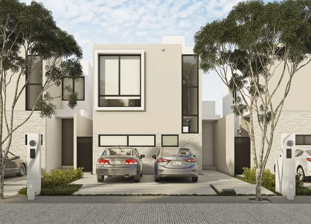Casa en venta dentro de privada con lago en Conkal al norte de Mérida — foto 5