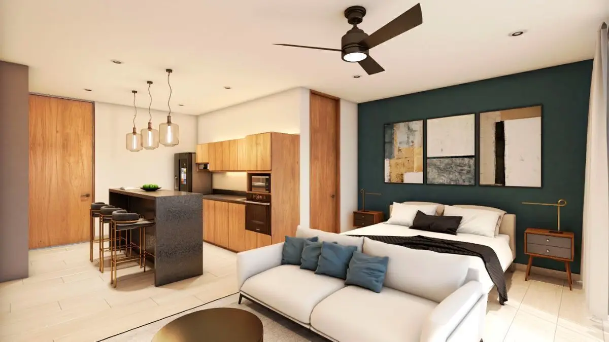 Departamento tipo estudio con amenidades en Santa Gertrudis Copó Slaka — foto 6