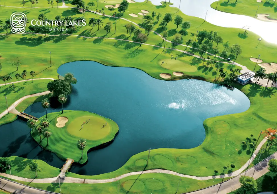 Macrolotes residenciales de lujo en Country Lakes Mérida