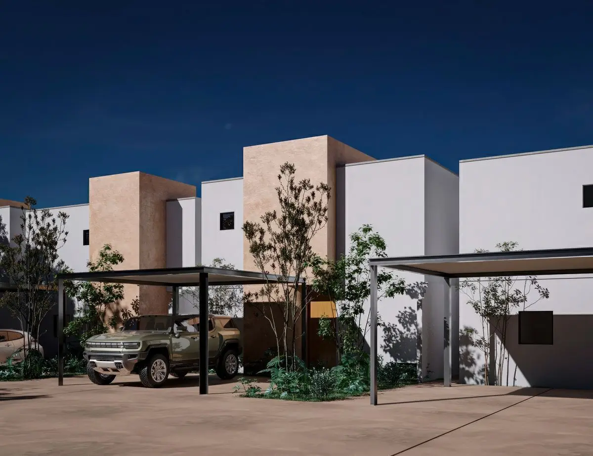 Casa de 3 habitaciones en Conkal, Privada Emana. — foto 3