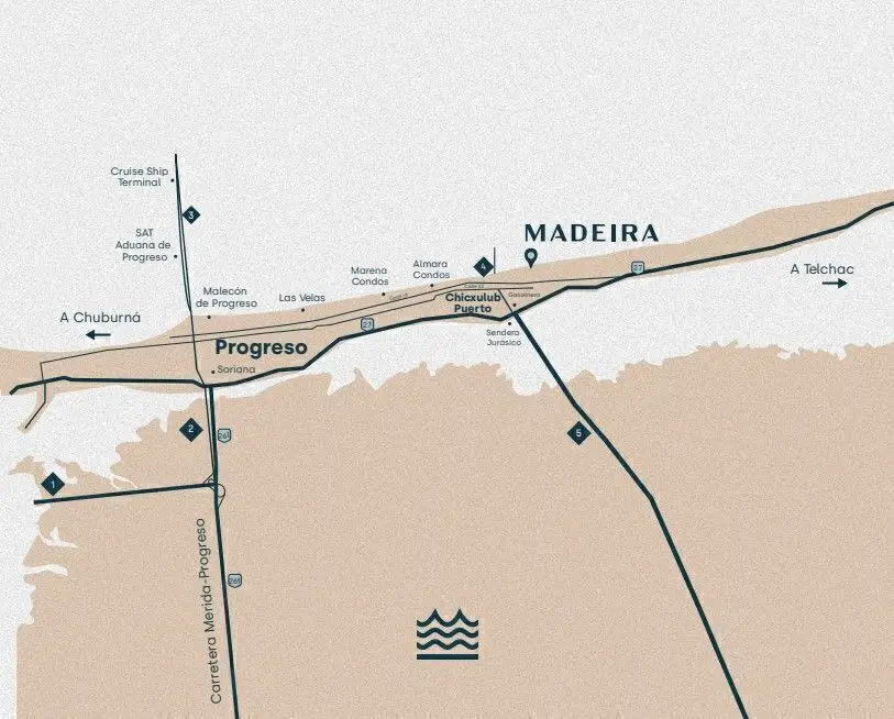 Departamento frente al mar en Chicxulub Madeira — foto 6