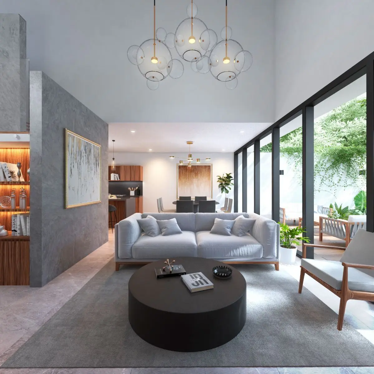 Villa moderna en ChuluVilla moderna en Cholul — foto 5